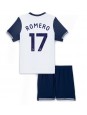 Billige Tottenham Hotspur Cristian Romero #17 Hjemmedraktsett Barn 2024-25 Kortermet (+ Korte bukser)